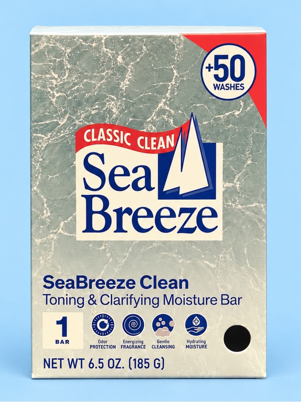 Sea Breeze Classic Clean Toning & Clarifying Moisture Bar